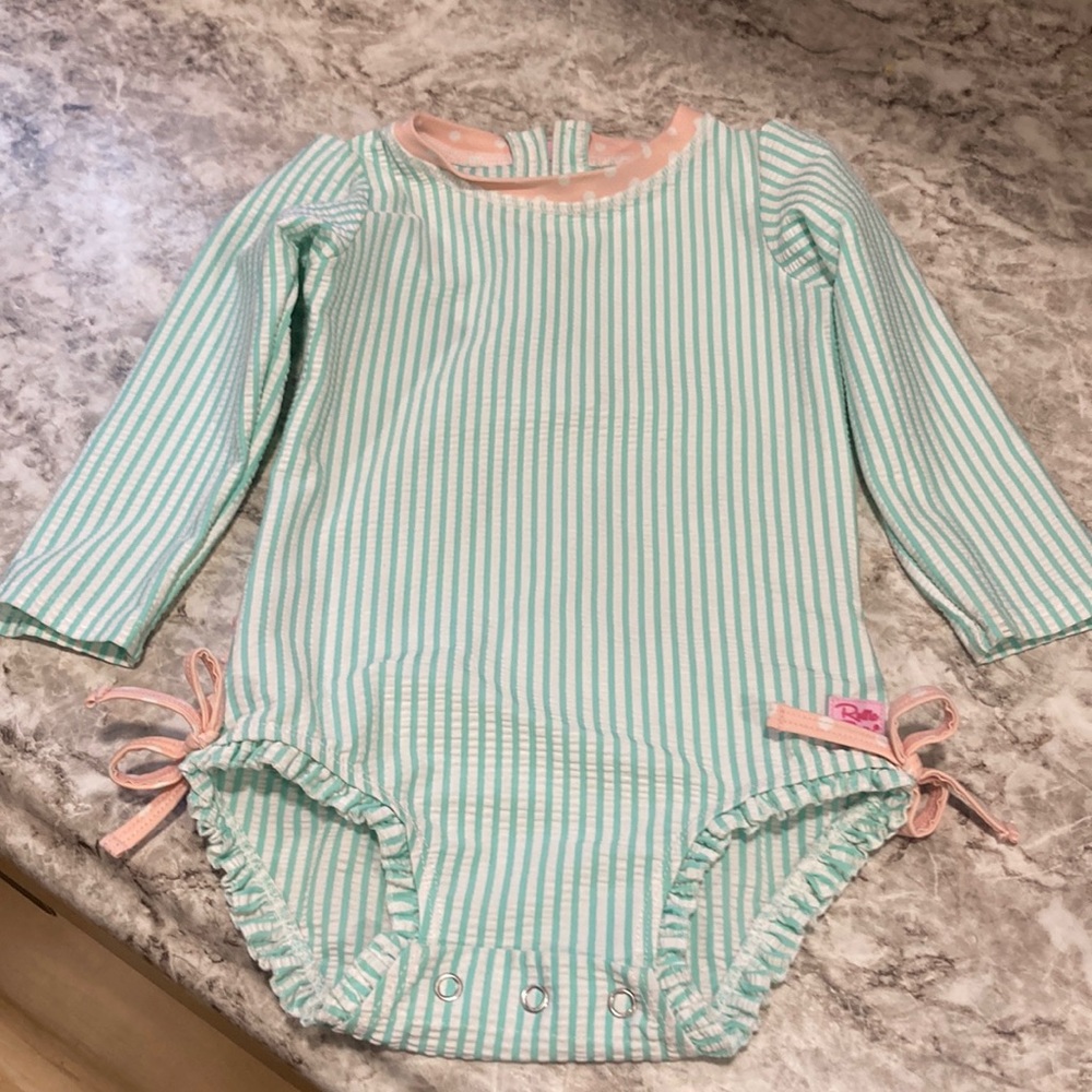 Ruffle Butts Swimsuit rashgaurd